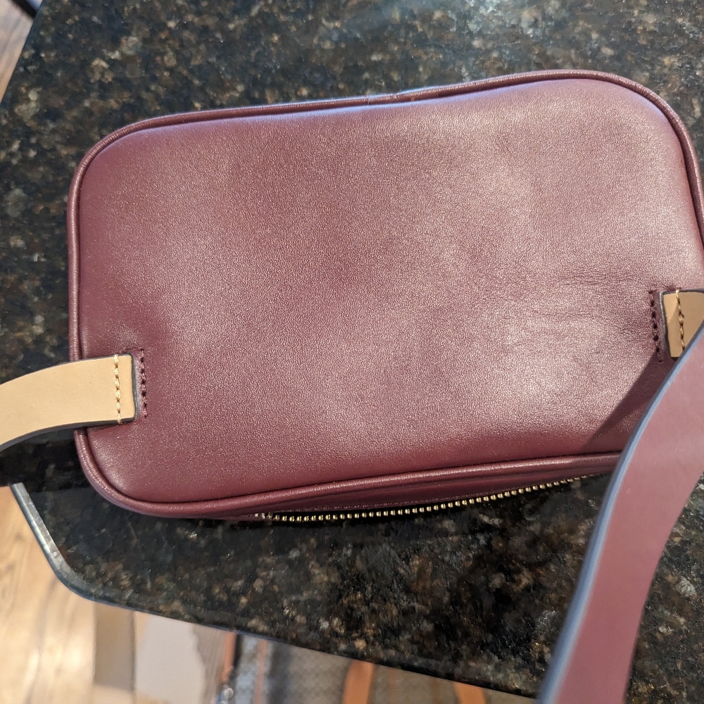 Michael Kors Burgundy Studded FANNY Bag - Picture 4 of 4